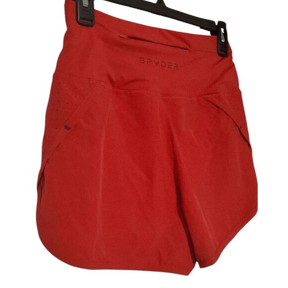 NWOT SPYDER Women's Red Running Shorts Size Small - Picture 7 of 10